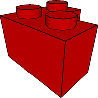 Brick 2 x 2 Corner