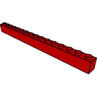 Brick 1 x 16