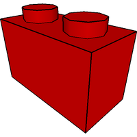 Brick 1 x 2