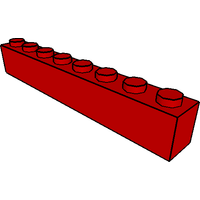 Brick 1 x 8