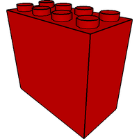 Brick 2 x 4 x 3