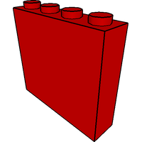 Brick 1 x 4 x 3