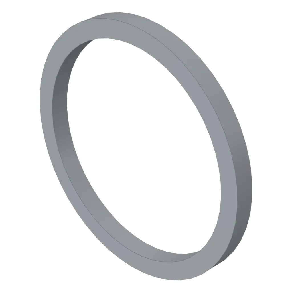 Rubber Band 15mm [Square Cross Section] in Light Bluish Gray