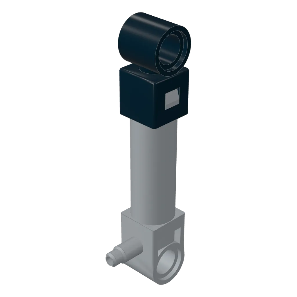 Pneumatic Pump 1 x 6 [V2] with Reinforced Cylinder in Light Bluish Gray