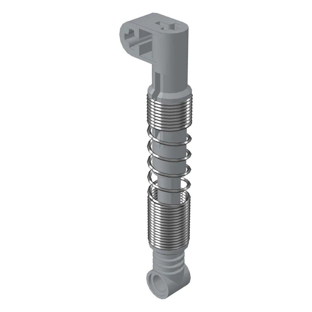 Technic Shock Absorber 9.5L with Hard Spring in Light Bluish Gray