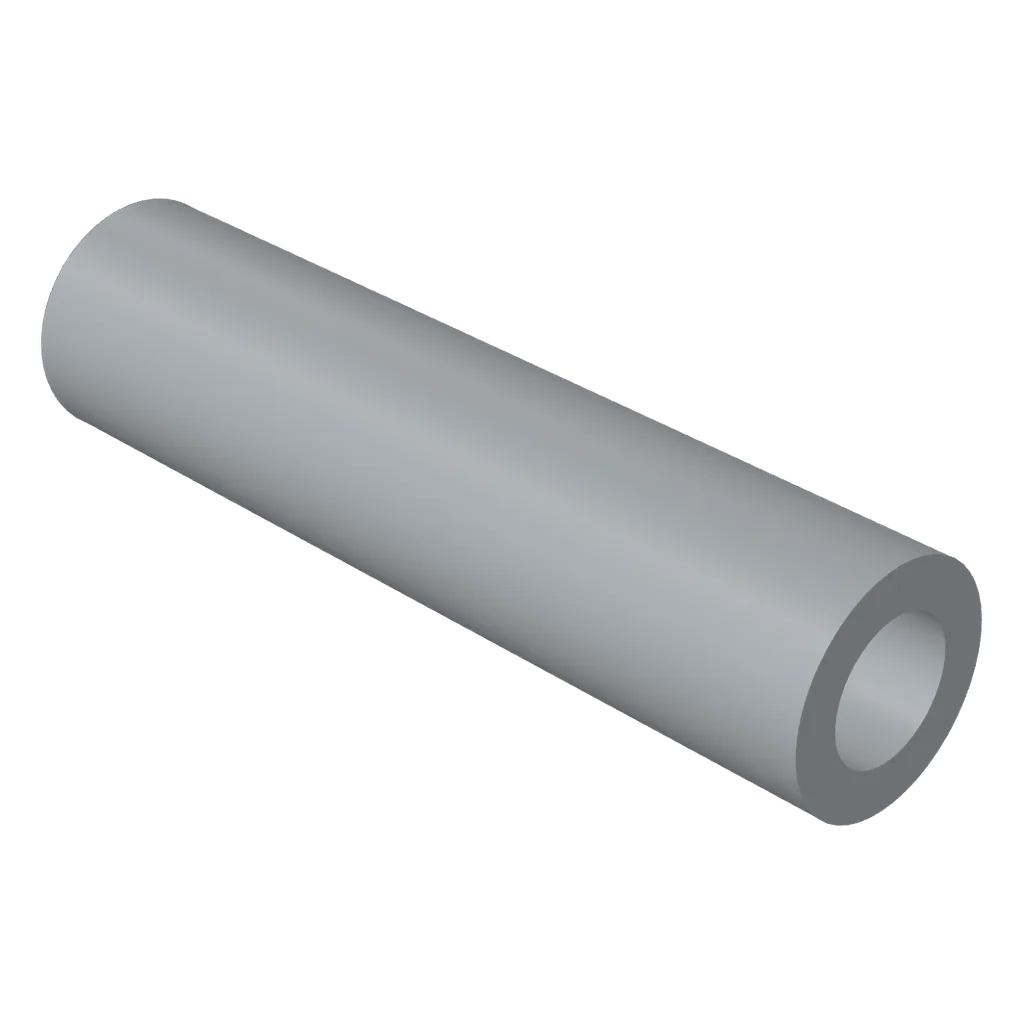 Hose, Pneumatic 4mm D. 2L / 1.6cm in Light Bluish Gray