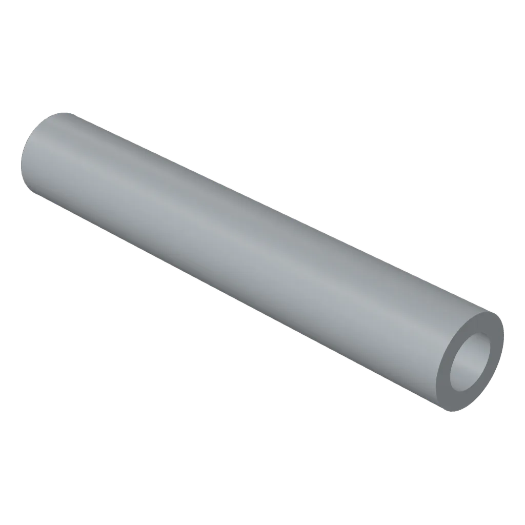 Hose, Pneumatic 4mm D. 3L / 2.4cm in Light Bluish Gray