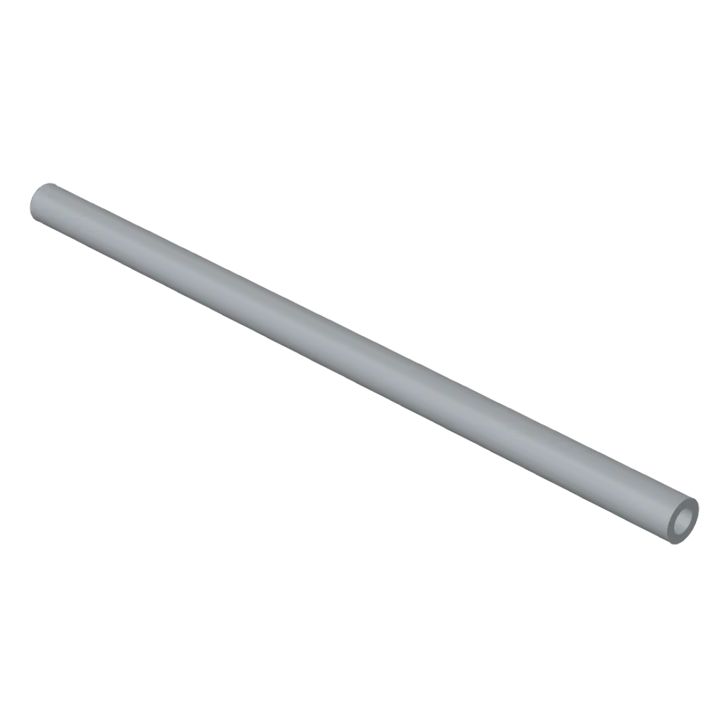 Hose, Pneumatic 4mm D. 10L / 8cm in Light Bluish Gray
