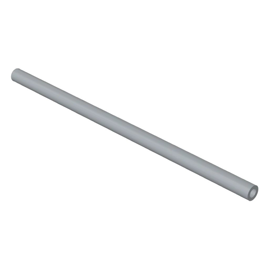 Hose, Pneumatic 4mm D. 11L 9cm in Light Bluish Gray