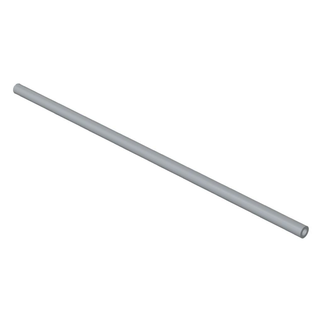 Hose, Pneumatic 4mm D. 17L in Light Bluish Gray