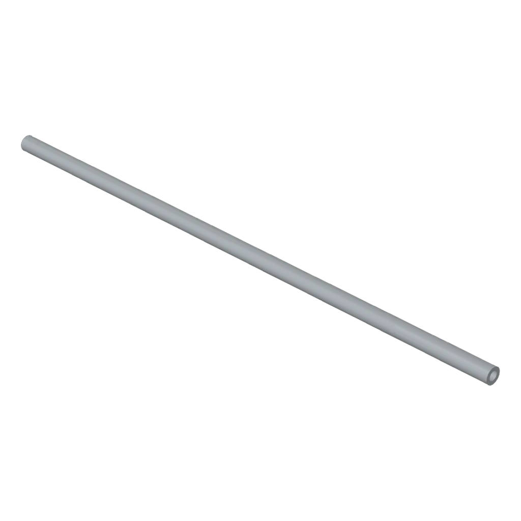 Hose, Pneumatic 4mm D. 18L / 144mm in Light Bluish Gray