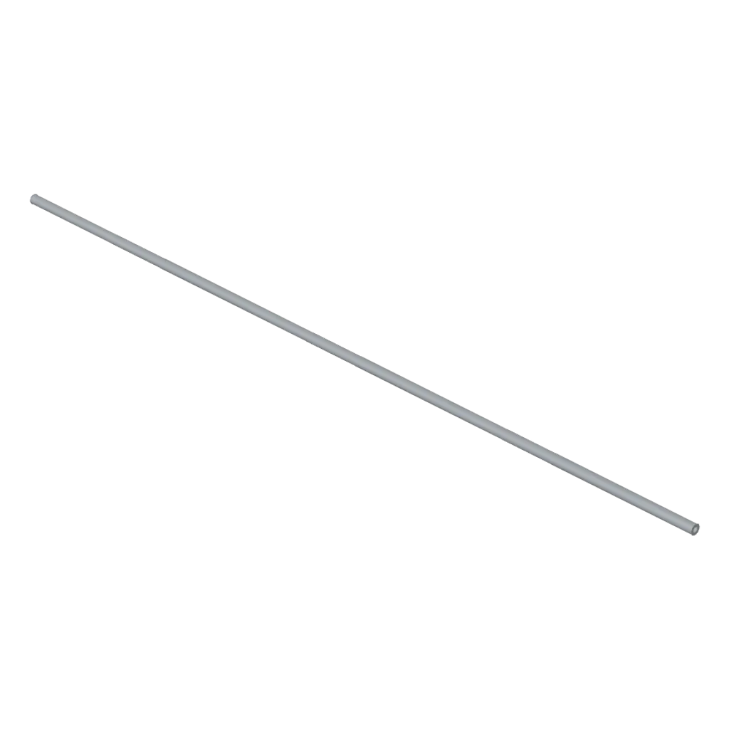 Hose, Pneumatic 4mm D. 42L in Light Bluish Gray