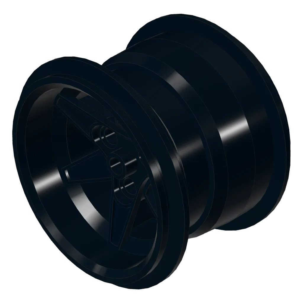 Wheel 62 x 46 Technic Racing Large in Black