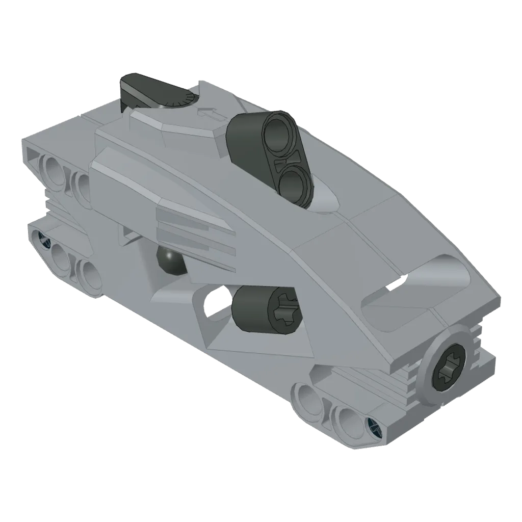 Steering Unit [RC Vehicles] in Light Bluish Gray