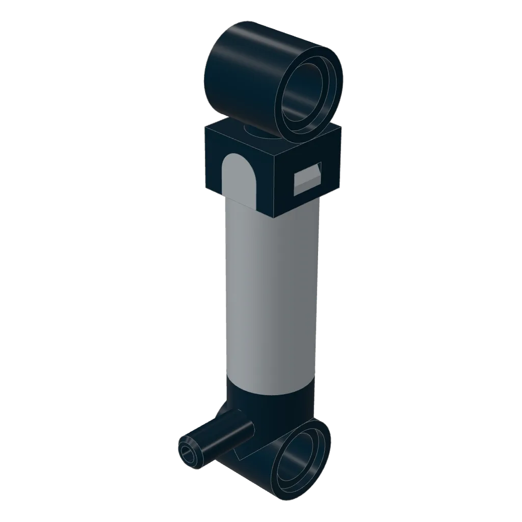 Pneumatic Pump 1 x 5.5 in Light Bluish Gray