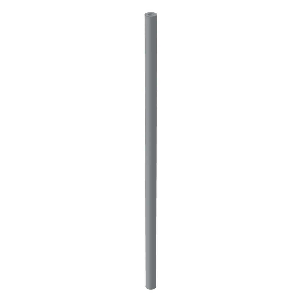 Hose Rigid 3mm D. 11L / 8.8cm in Light Bluish Gray