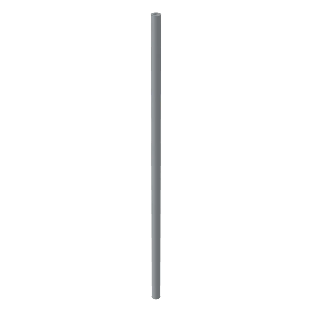 Hose Rigid 3mm D. 14L / 11.2cm in Light Bluish Gray