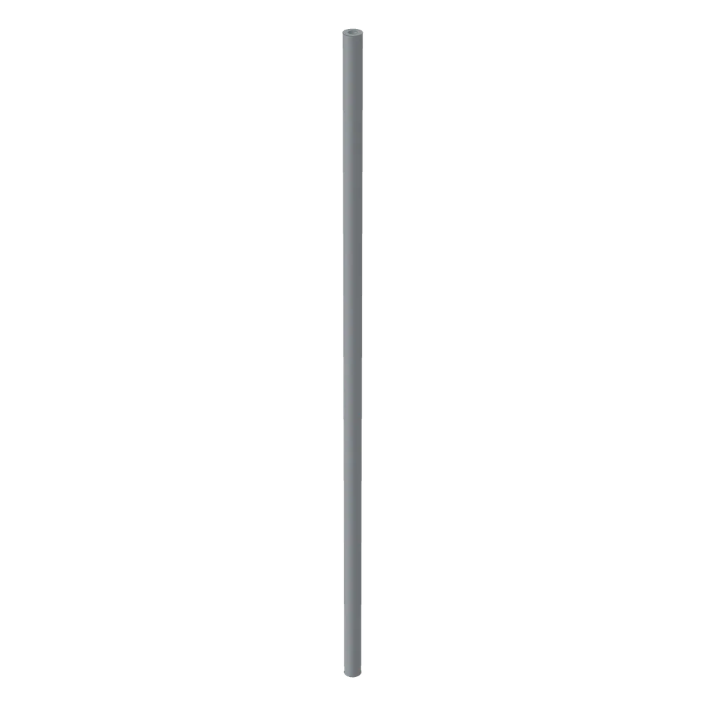 Hose Rigid 3mm D. 16L / 12.8cm in Light Bluish Gray