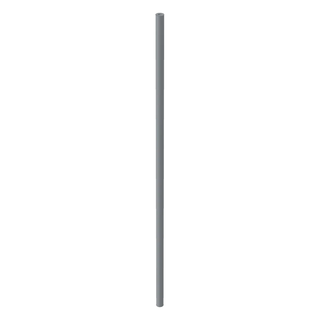 Hose Rigid 3mm D. 17L / 13.6cm in Light Bluish Gray