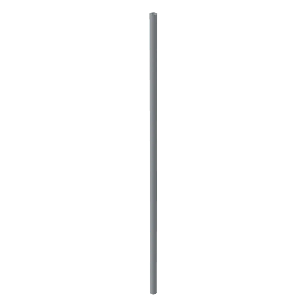 Hose Rigid 3mm D. 18L / 14.4cm in Light Bluish Gray