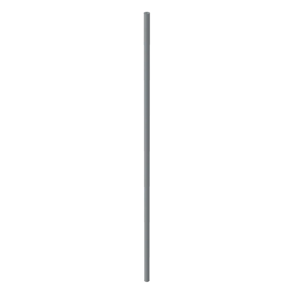 Hose Rigid 3mm D. 22L / 17.6cm in Light Bluish Gray