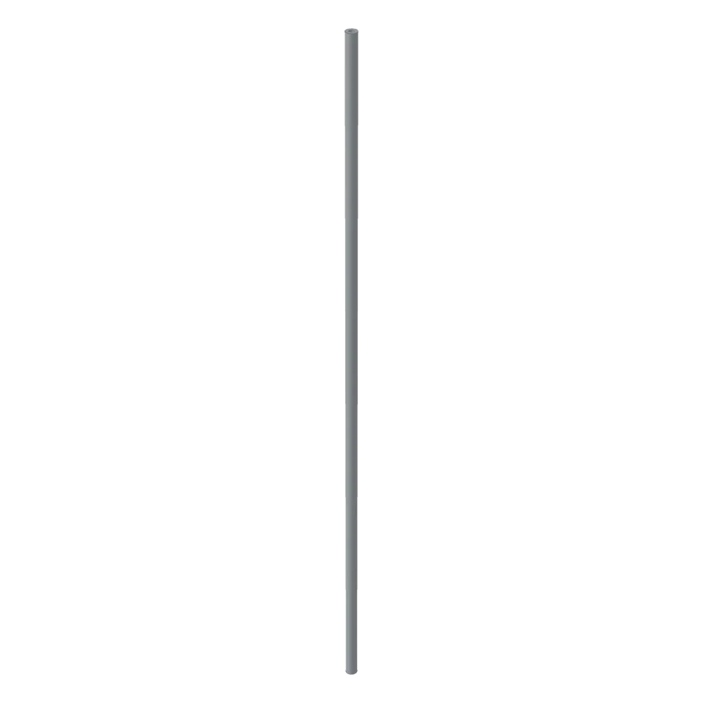 Hose Rigid 3mm D. 24L / 19.2cm in Light Bluish Gray