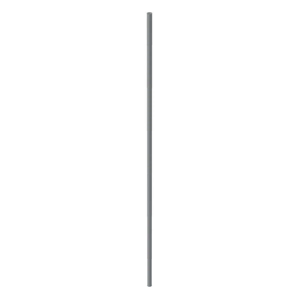 Hose Rigid 3mm D. 26L / 20.8cm in Light Bluish Gray