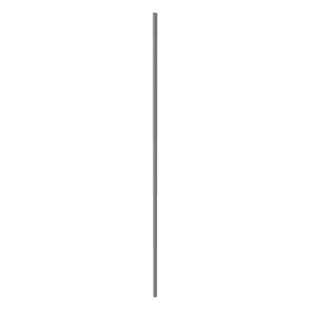 Hose Rigid 3mm D. 31L / 24.8cm in Light Bluish Gray