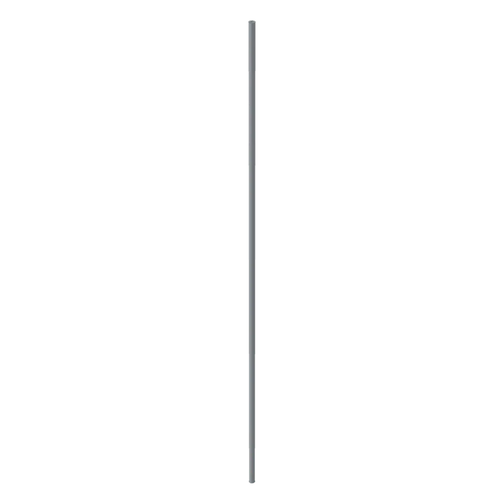 Hose Rigid 3mm D. 34L / 27.2cm in Light Bluish Gray