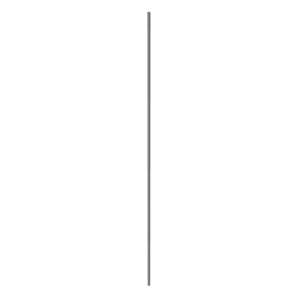 Hose Rigid 3mm D. 43L in Light Bluish Gray