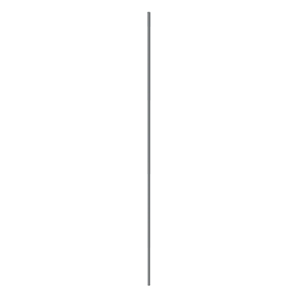 Hose Rigid 3mm D. 45L / 36.0cm in Light Bluish Gray