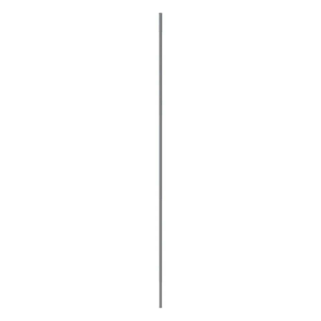 Hose Rigid 3mm D. 47L / 37.6cm in Light Bluish Gray