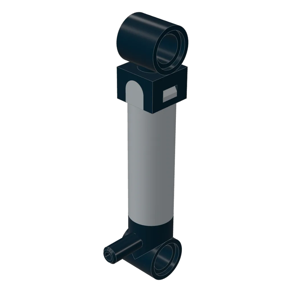 Pneumatic Pump 1 x 6 in Light Bluish Gray